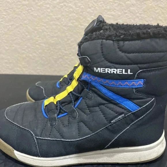 Merrell Snow Crush 3.0 JR Waterproof Winter Boot Toddler Boys 5 200g Insulated - Picture 3 of 8